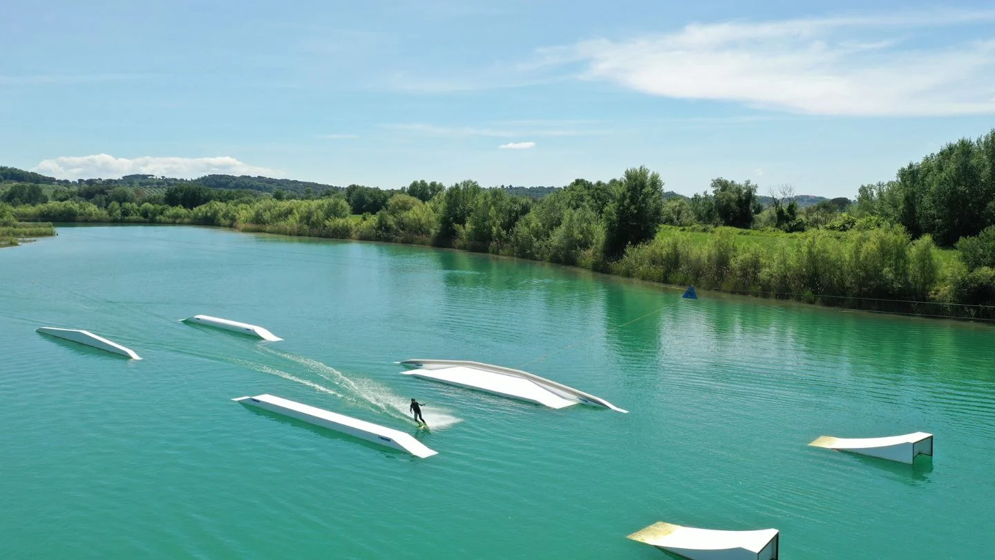 Road trip wakeboard per l'Italia: due itinerari tra i migliori cable Anteprima wakepark Parco del Tevere Extreme