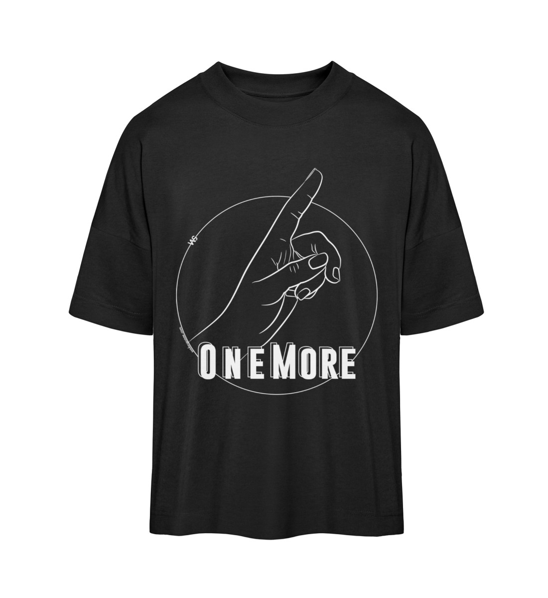 T-shirt Oversize One More - Organic Oversized Shirt ST/ST-16