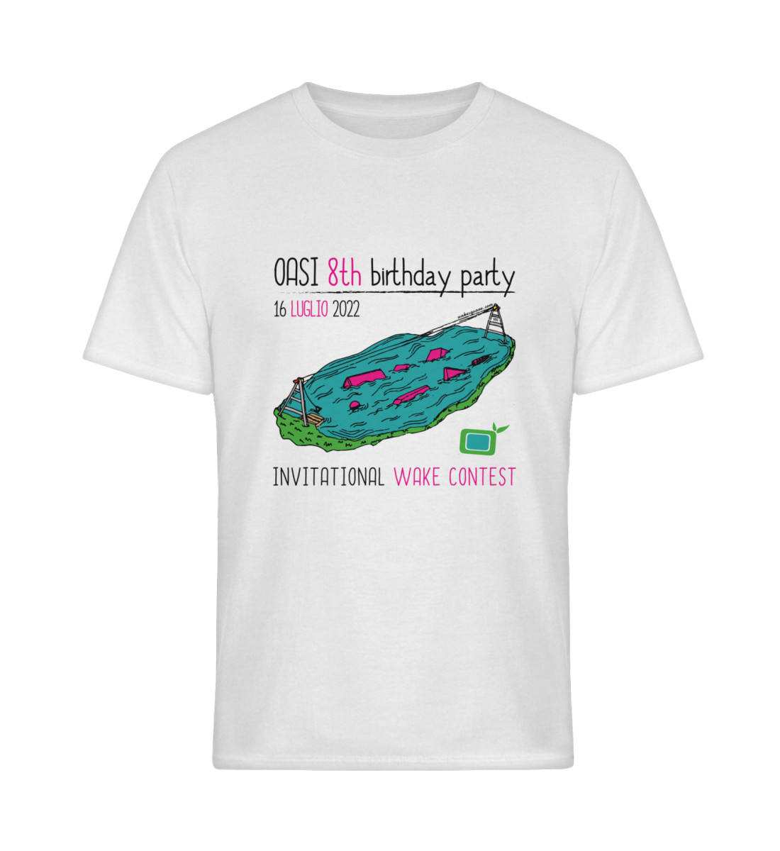 T-shirt Classic Oasi 8th Bday - Softstyle T-Shirt-3