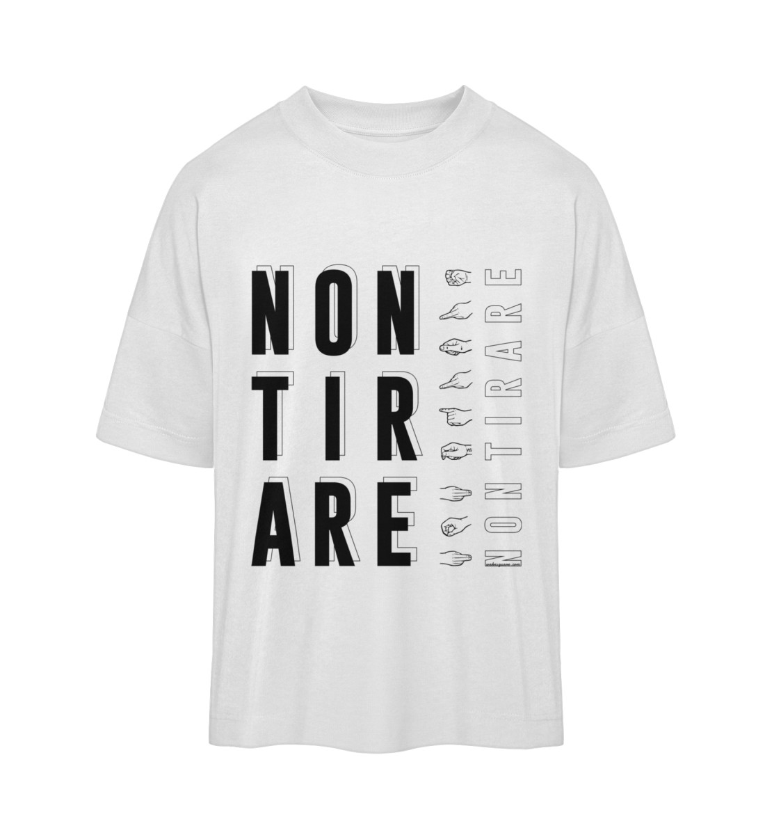 T-shirt Oversize Non Tirare - Organic Oversized Shirt ST/ST-3