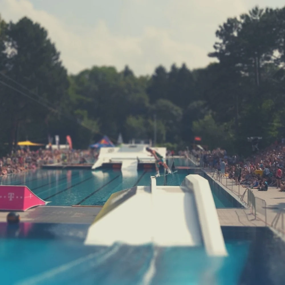 Anteprima evento Wake The Line: scatto rider in azione