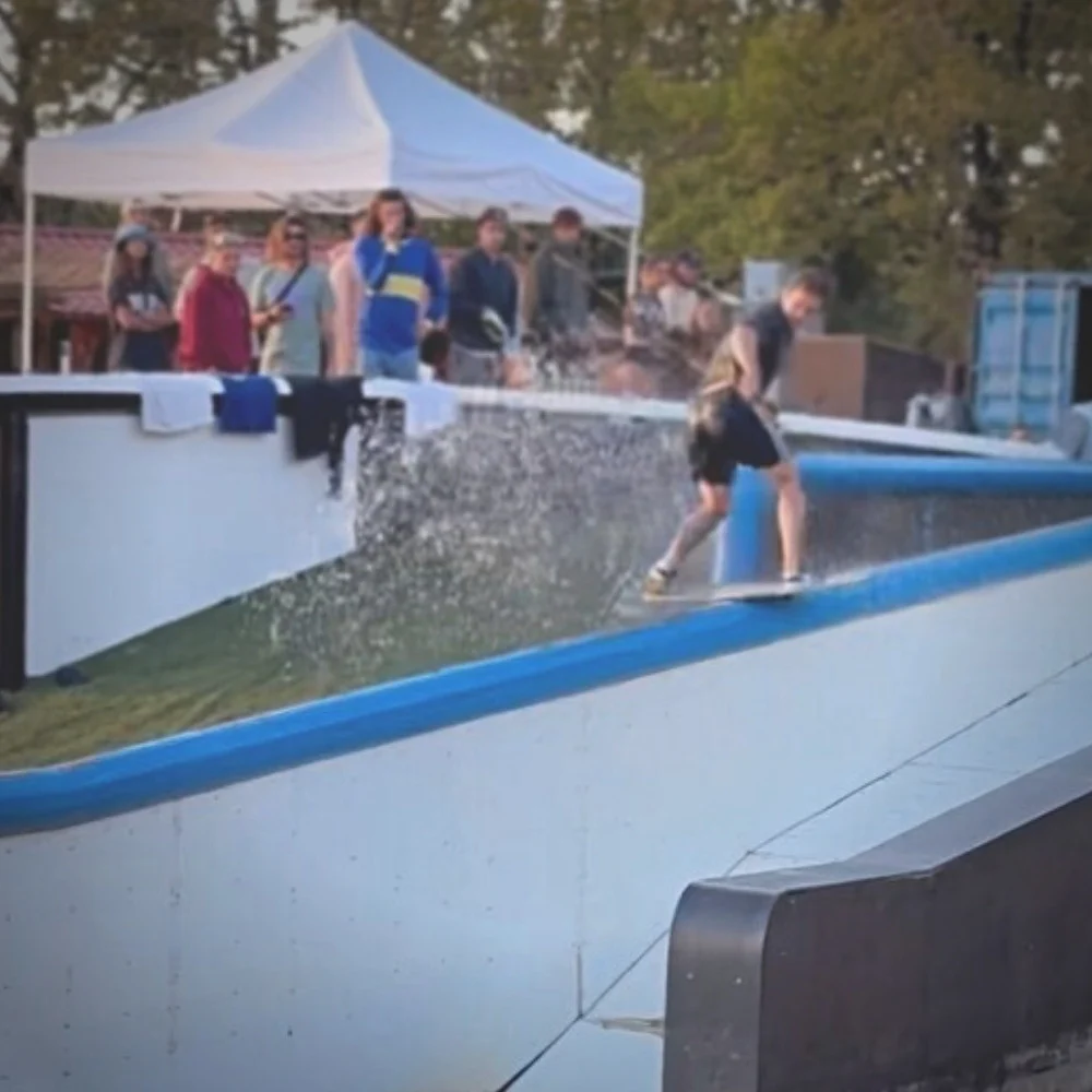 Anteprima evento Wakeskate Weekend: scatto rider in azione