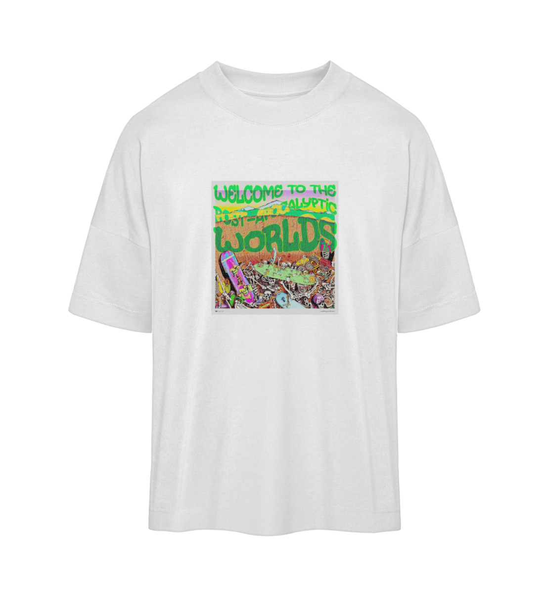 T-shirt Oversize Other Worlds 02 - Organic Oversized Shirt ST/ST-3