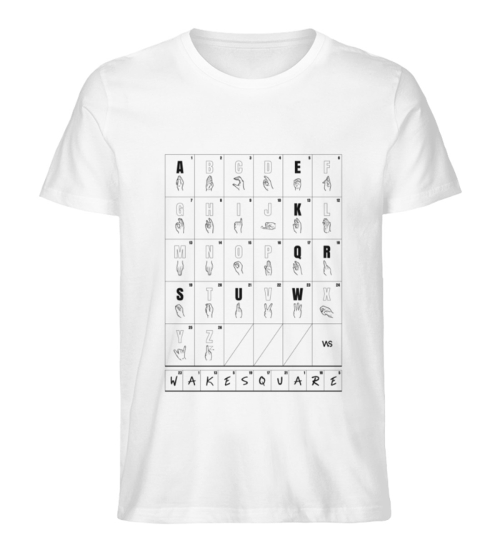 T-shirt Premium Alphabet - Men Premium Organic Shirt-3