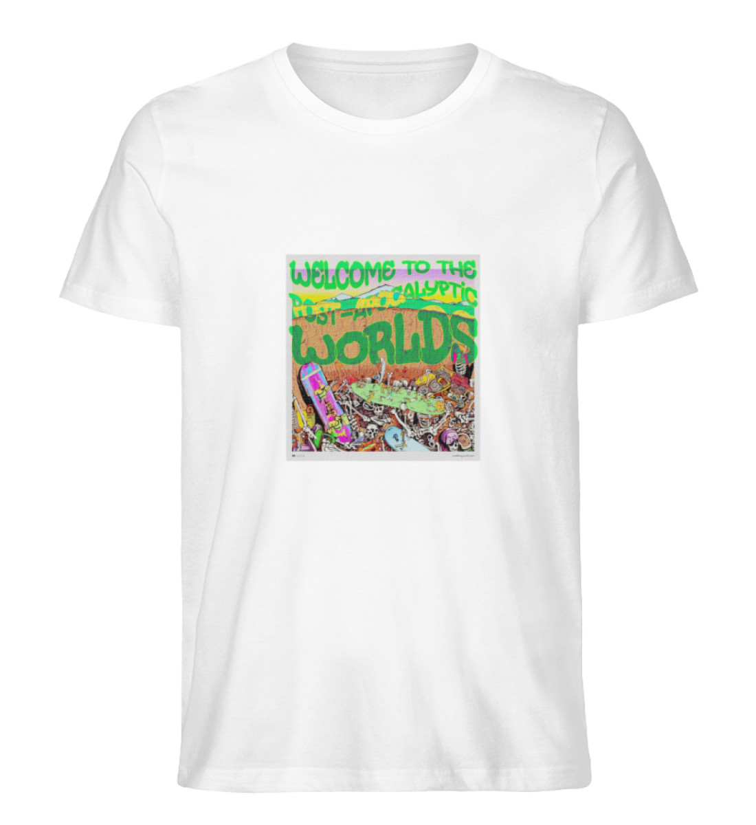 T-shirt Premium Other Worlds 02 - Men Premium Organic Shirt-3