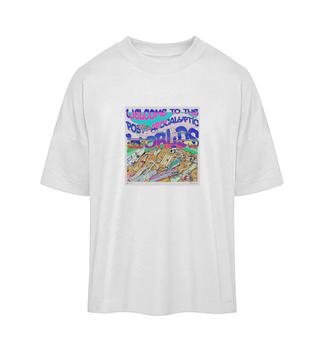 T-shirt Oversize Other Worlds 05 - Organic Oversized Shirt ST/ST-3