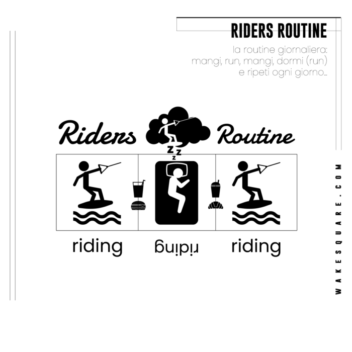 T-shirt Premium Riders Routine