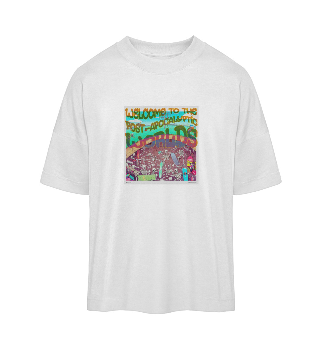 T-shirt Oversize Other Worlds 03 - Organic Oversized Shirt ST/ST-3
