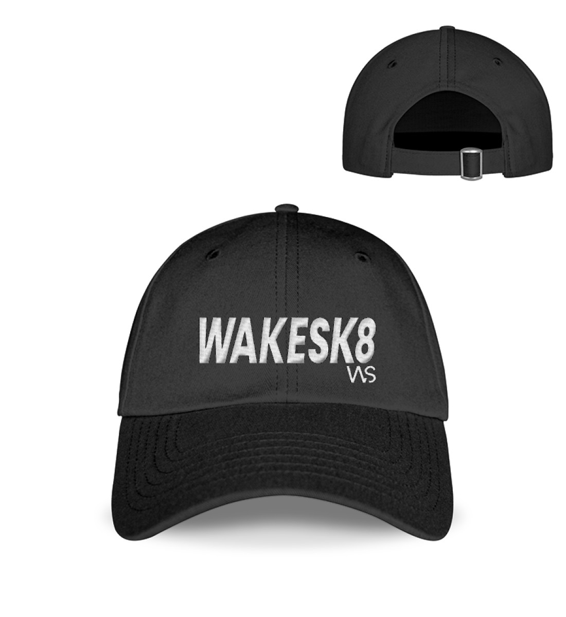 Flex Cap Wakeskate - Baseball Cap mit Stickerei-16