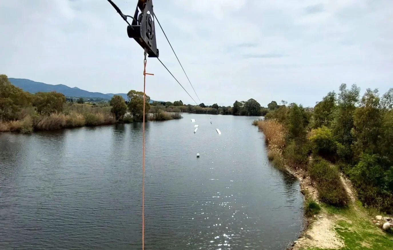 Scatto panoramica tipologia impianto wakepark two towers
