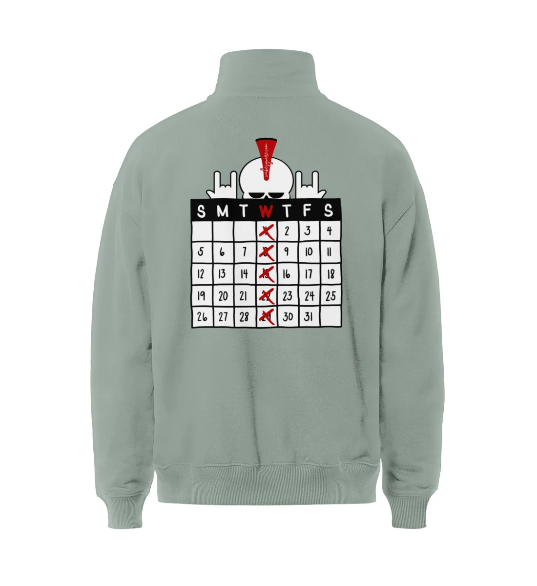 Felpa Peak My Wakeskate Days Felpa Peak My Wakeskate Days - Miller Dry Half-Zip ST/ST-7137