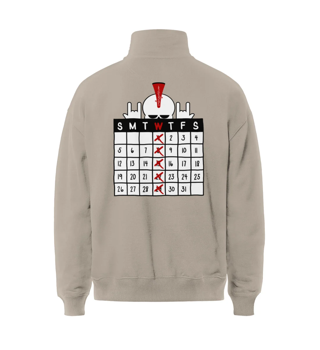 Felpa Peak My Wakeskate Days Felpa Peak My Wakeskate Days - Miller Dry Half-Zip ST/ST-7081