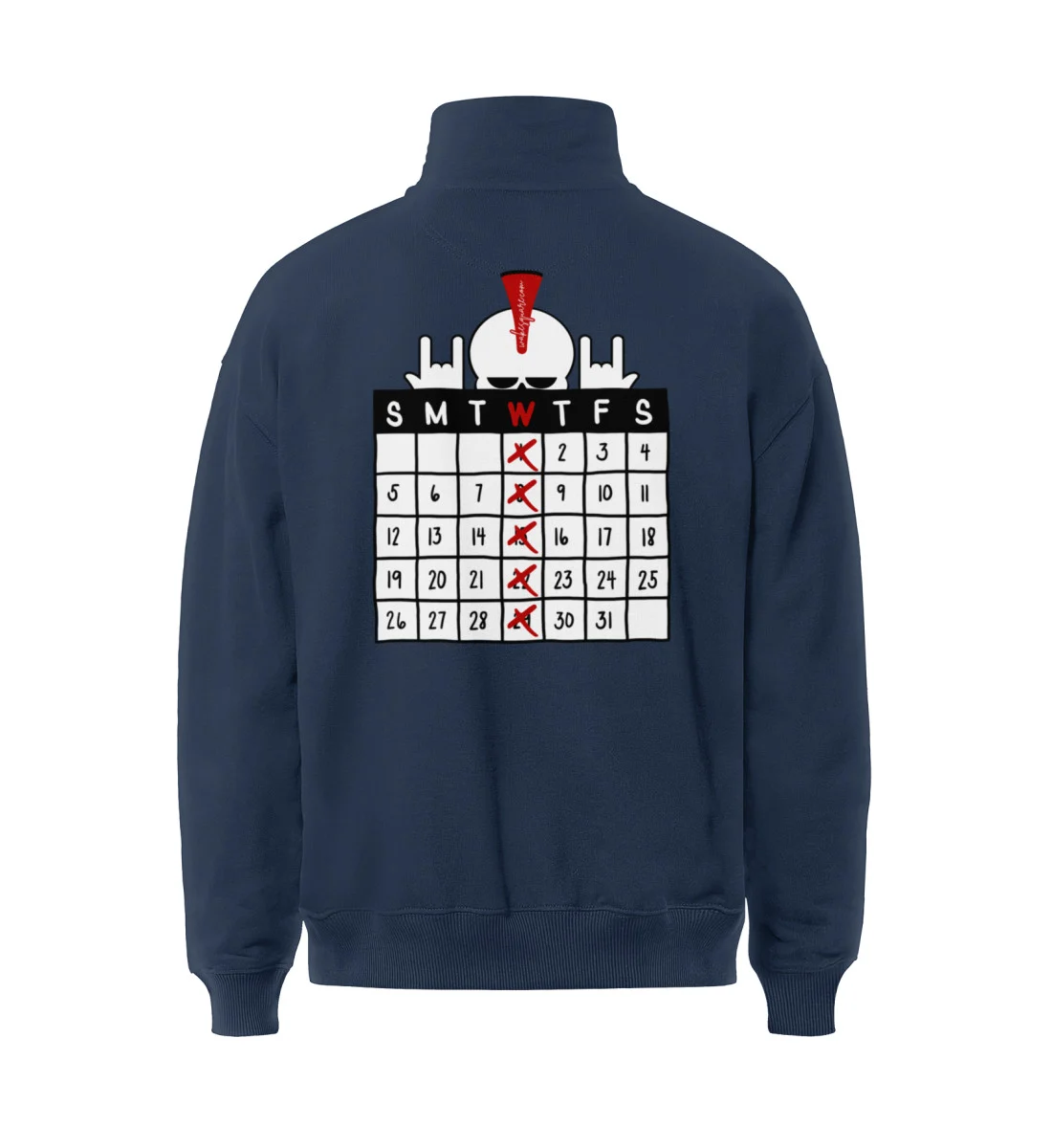 Felpa Peak My Wakeskate Days Felpa Peak My Wakeskate Days - Miller Dry Half-Zip ST/ST-7011