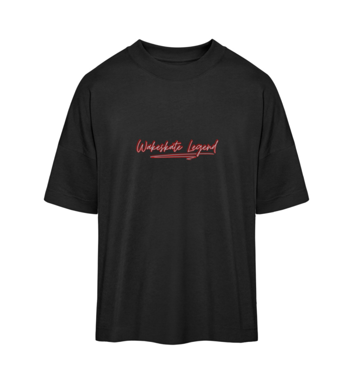 T-Shirt Oversize Wakeskate Legend - Organic Oversized Shirt ST/ST-16