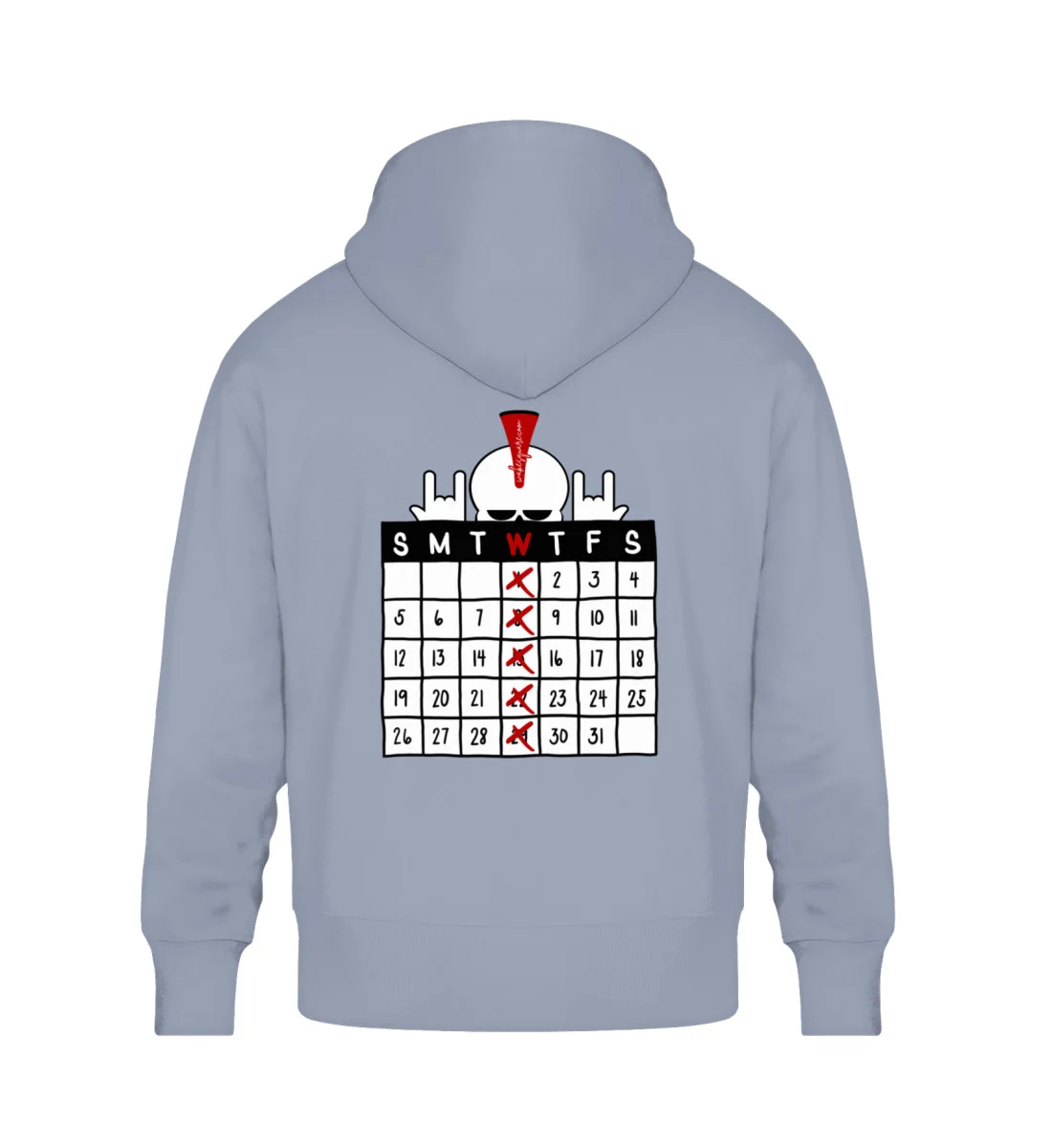 Felpa Core My Wakeskate Days Felpa Core My Wakeskate Days - Organic Oversized Hoodie ST/ST-7086