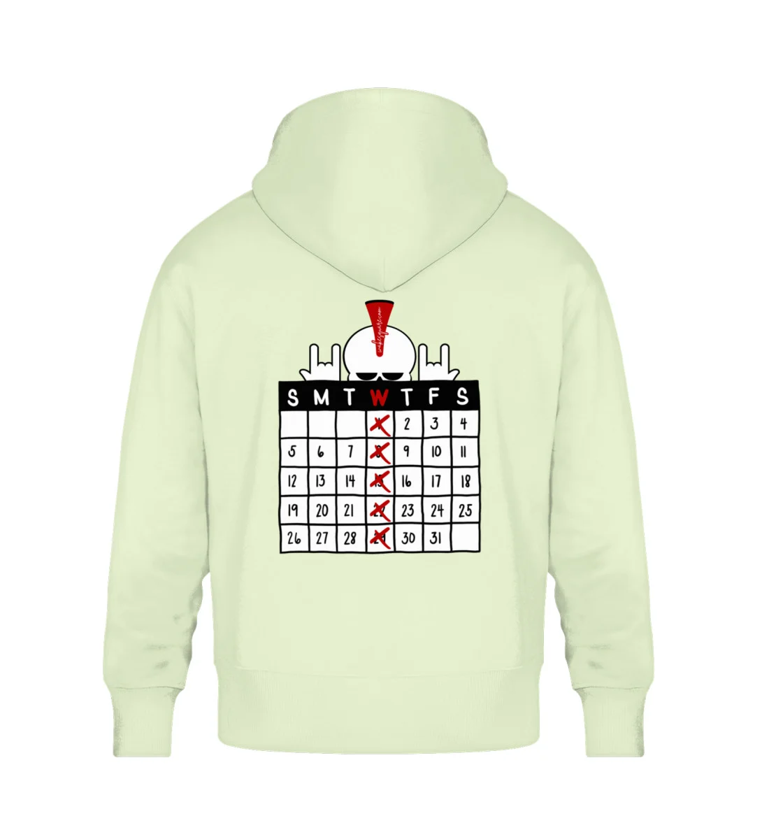 Felpa Core My Wakeskate Days Felpa Core My Wakeskate Days - Organic Oversized Hoodie ST/ST-7105