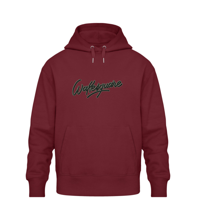 Felpa Core Logo Classic Green and Black - Organic Oversized Hoodie ST/ST-6974