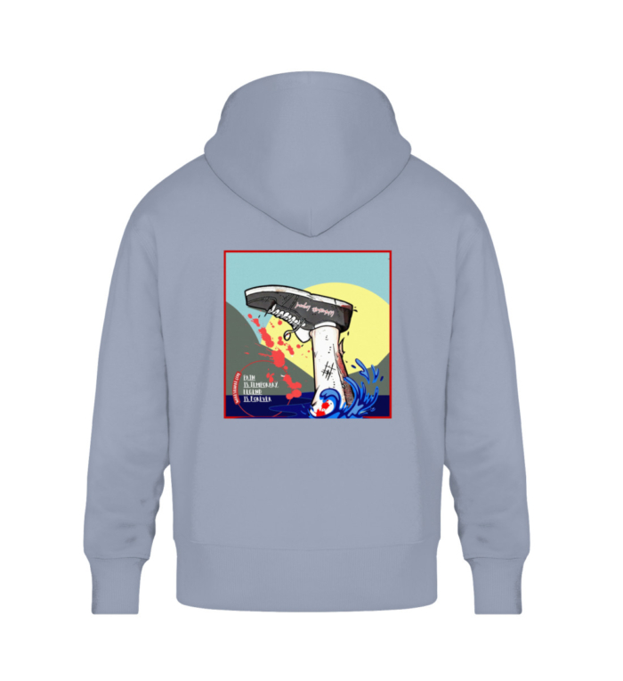 Felpa Core Wakeskate Legend - Organic Oversized Hoodie ST/ST-7086