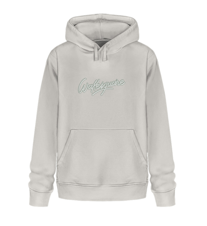 Felpa Pouch Logo Classic Green and White - Unisex Organic Hoodie 2.0 ST/ST-6865