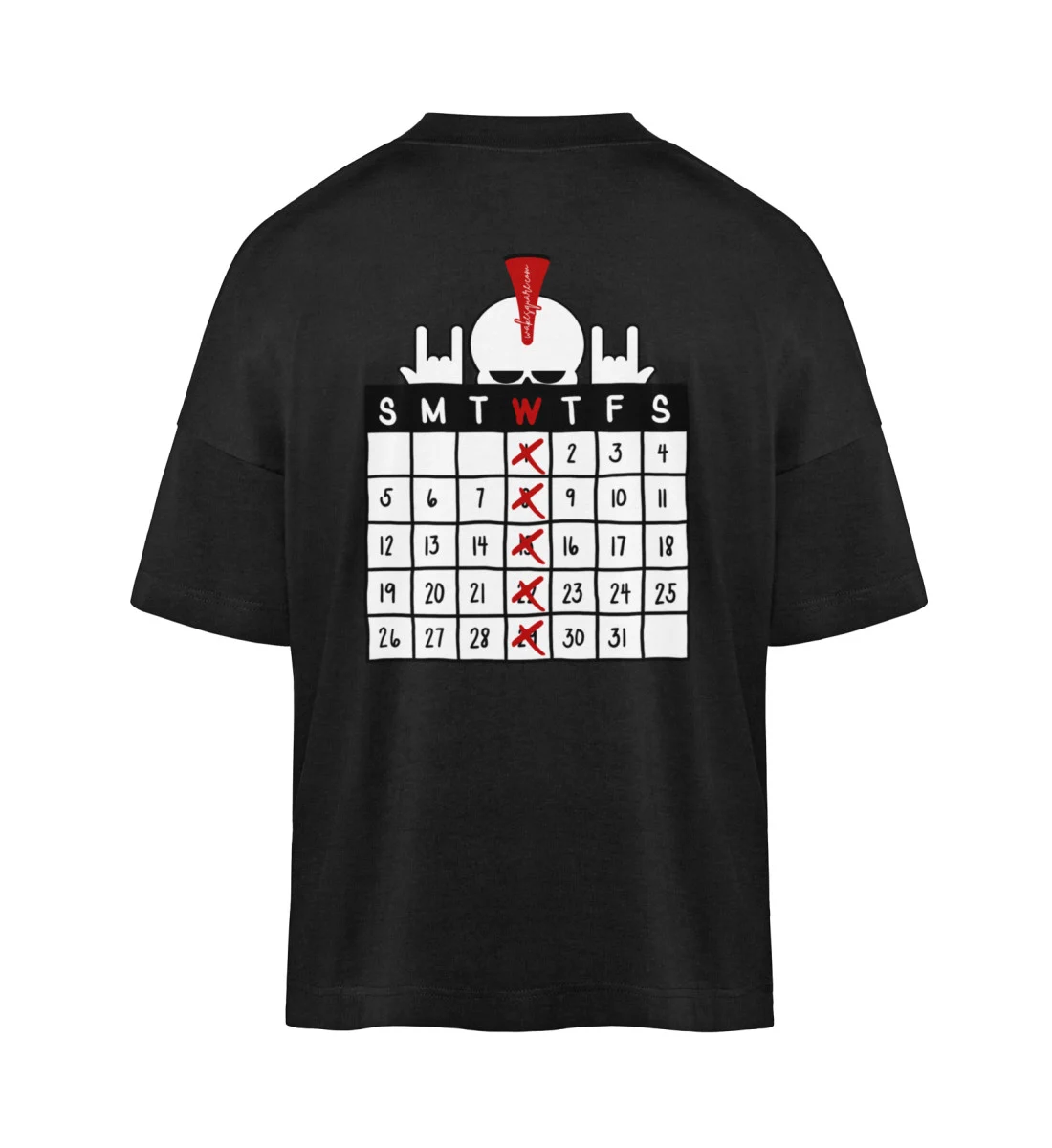 T-Shirt Oversize My Wakeskate Days T-Shirt Oversize My Wakeskate Days - Organic Oversized Shirt ST/ST-16