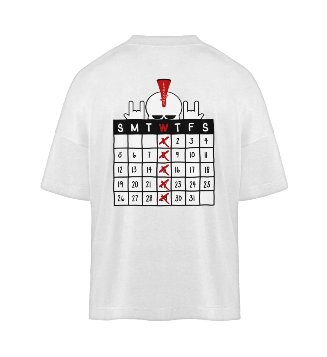 T-Shirt Oversize My Wakeskate Days T-Shirt Oversize My Wakeskate Days - Organic Oversized Shirt ST/ST-3