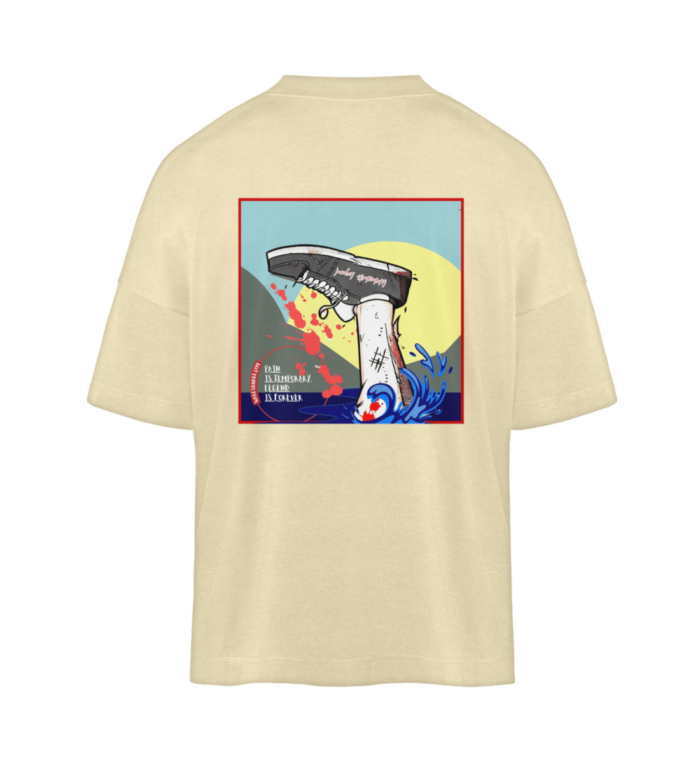 T-Shirt Oversize Wakeskate Legend - Organic Oversized Shirt ST/ST-7052