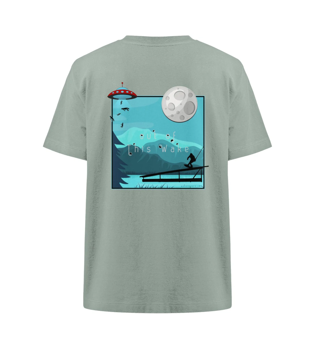 Heavy Out Of This T-Shirt Wake Heavy Out Of This T-Shirt Wake - Freestyler Heavy Oversized T-Shirt ST/ST-7137