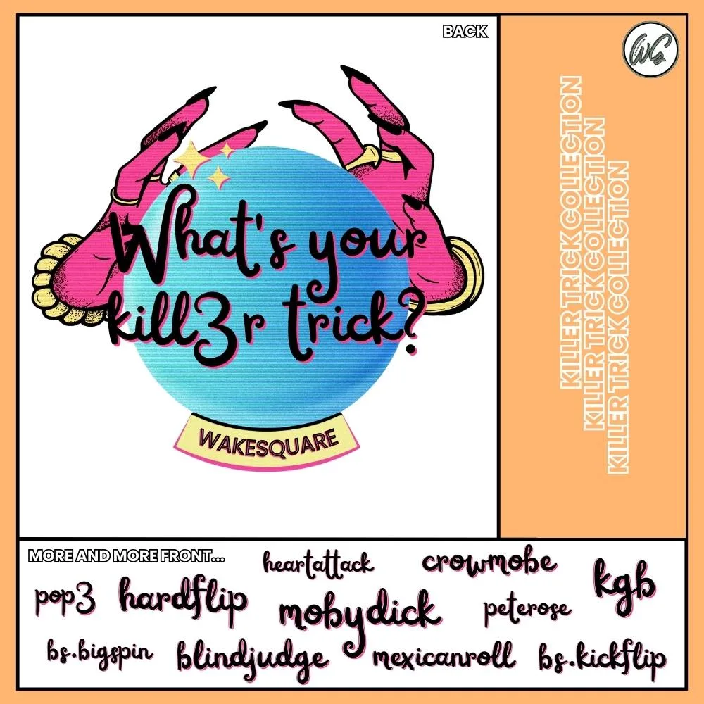 WS – Grafiche fronte e retro – Killer Trick Collection Storie da Rider: Killer Trick Collection