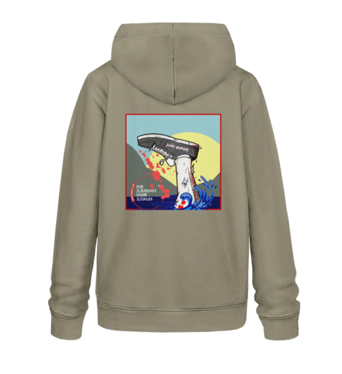 Felpa Pouch Wakeskate Legend - Unisex Organic Hoodie 2.0 ST/ST-651