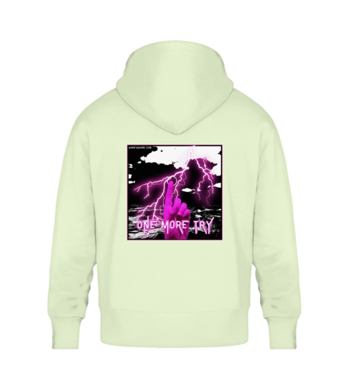 Felpa Core One More Try - Organic Oversized Hoodie ST/ST-7105
