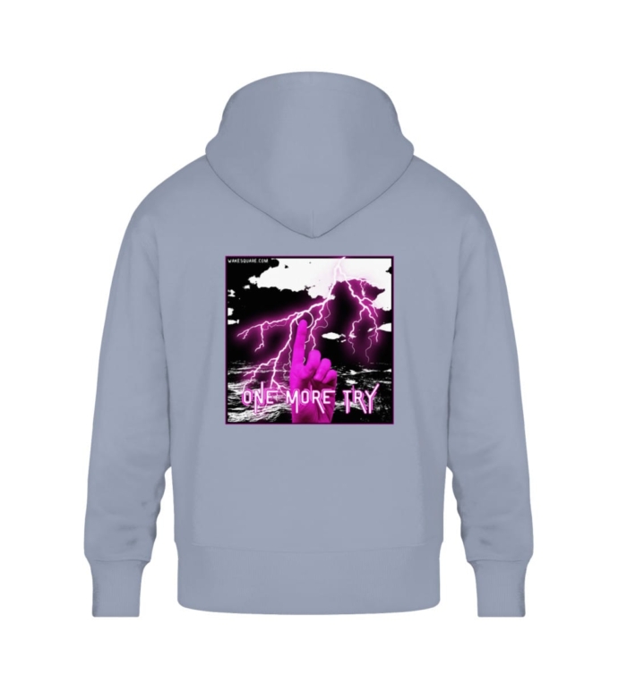 Felpa Core One More Try - Organic Oversized Hoodie ST/ST-7086