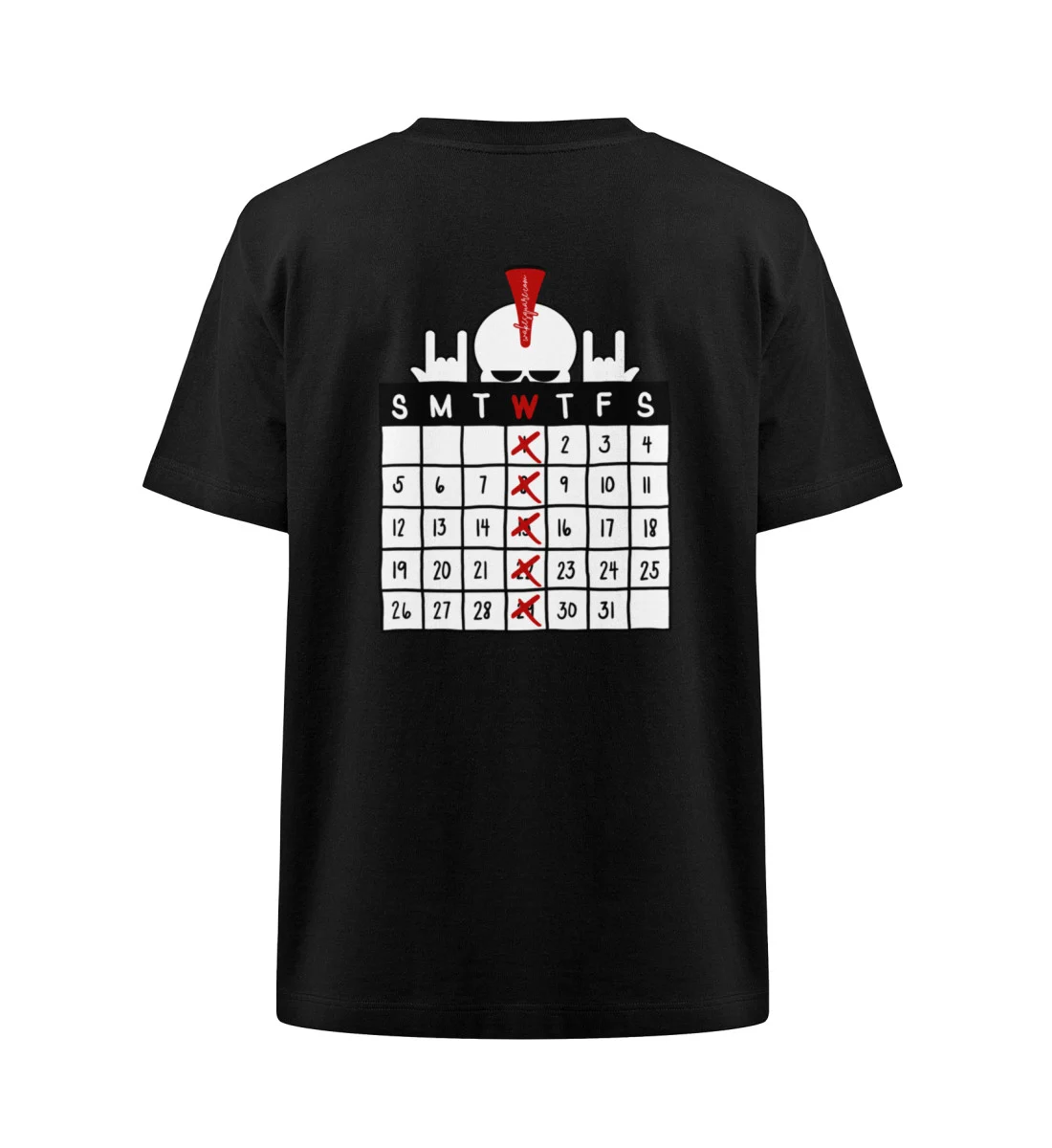 T-Shirt Heavy My Wakeskate Days T-Shirt Heavy My Wakeskate Days - Freestyler Heavy Oversized T-Shirt ST/ST-16