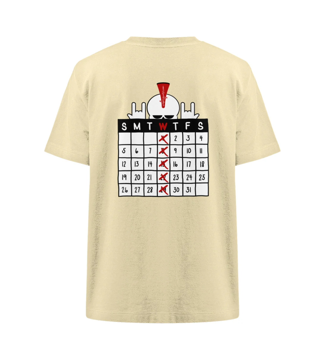 T-Shirt Heavy My Wakeskate Days T-Shirt Heavy My Wakeskate Days - Freestyler Heavy Oversized T-Shirt ST/ST-7052