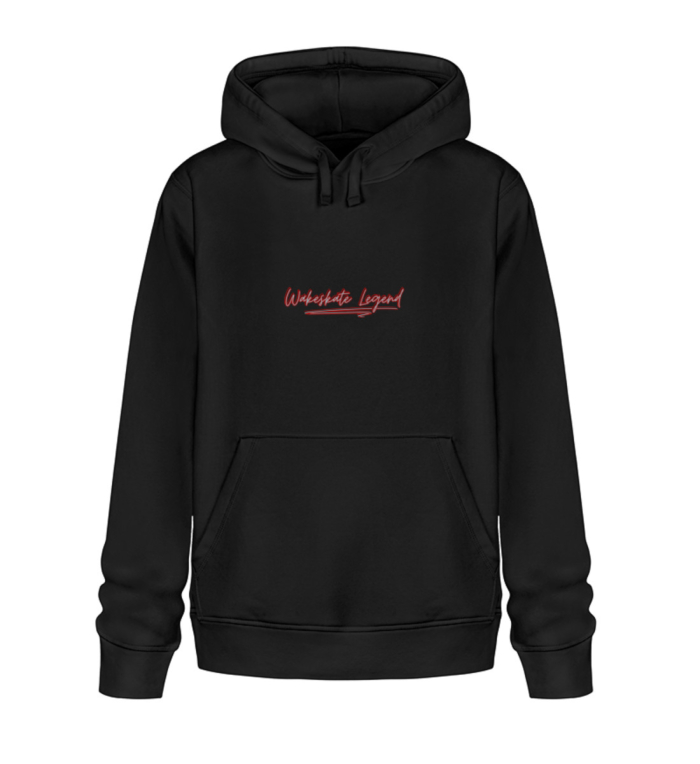 Felpa Pouch Wakeskate Legend - Unisex Organic Hoodie 2.0 ST/ST-16