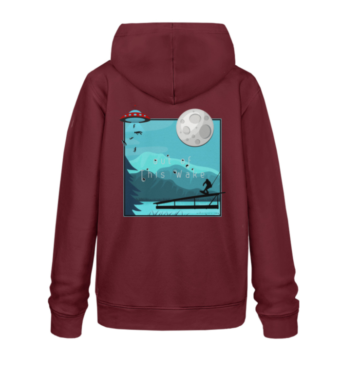 Felpa Pouch Out Of This Wake - Unisex Organic Hoodie 2.0 ST/ST-6974