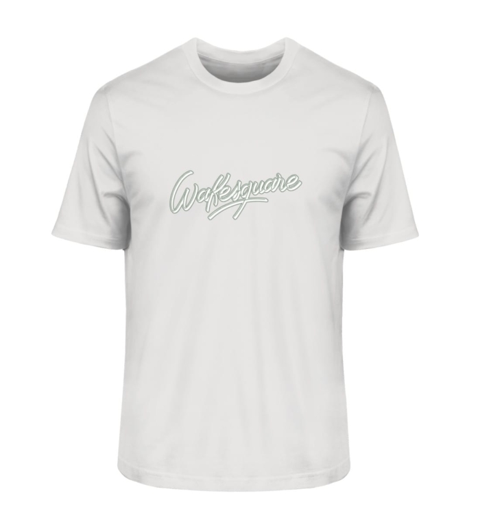 T-Shirt Urban Logo Classic Green and White - Men Premium Organic Shirt-6961