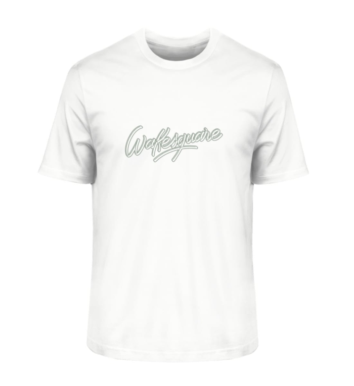 T-Shirt Urban Logo Classic Green and White - Men Premium Organic Shirt-3