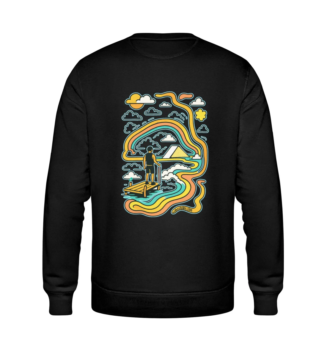 Felpa Essential Ride The Line Felpa Essential Ride The Line - Roller Sweatshirt ST/ST-16