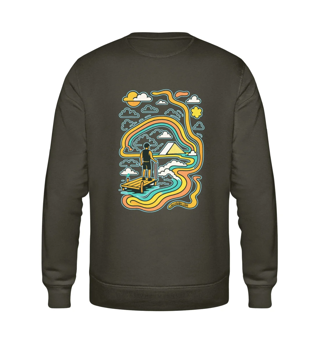 Felpa Essential Ride The Line Felpa Essential Ride The Line - Roller Sweatshirt ST/ST-7072