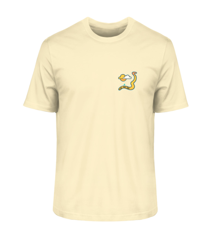 T-Shirt Urban Ride The Line - Men Premium Organic Shirt-7052