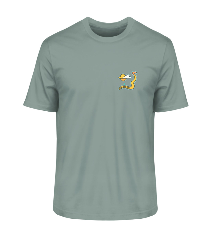 T-Shirt Urban Ride The Line - Men Premium Organic Shirt-7236