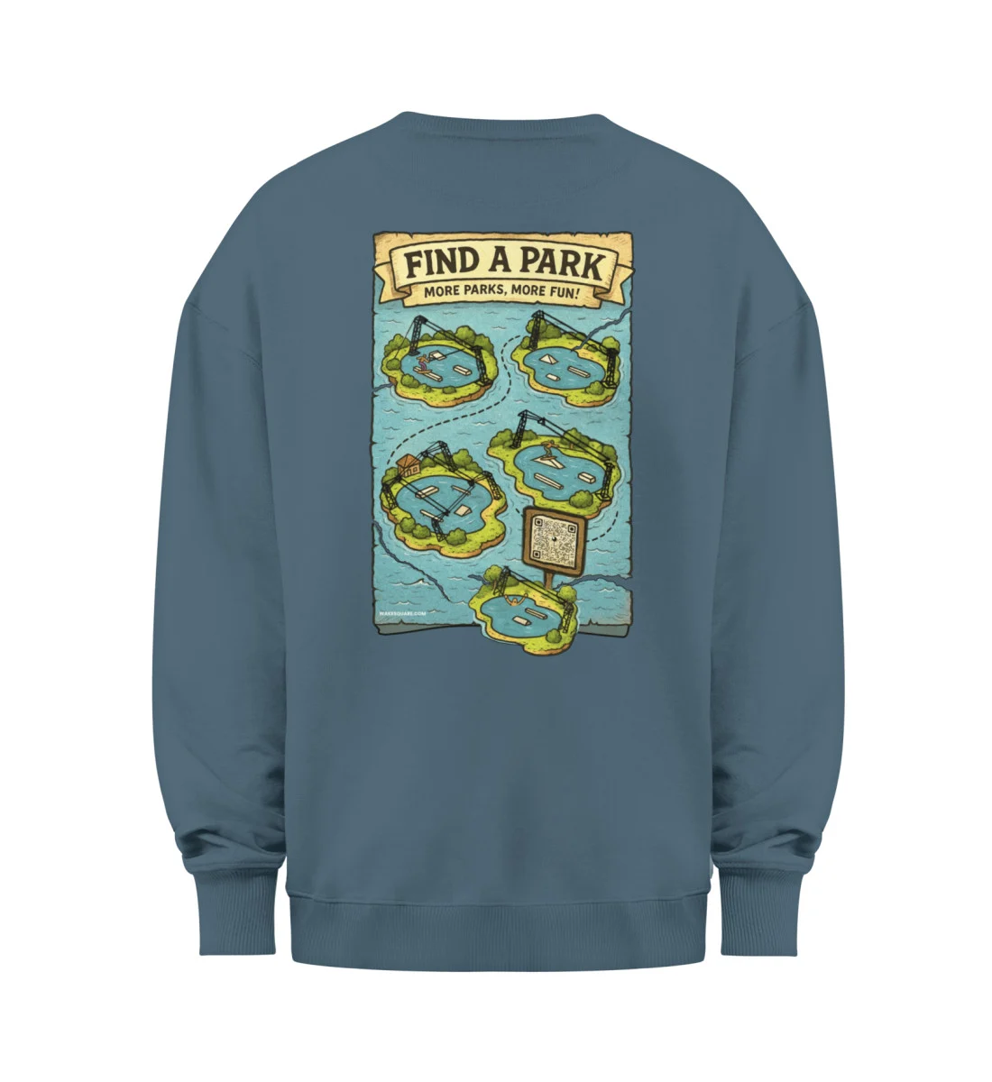 Higher More Parks, More Fun sweatshirt Higher More Parks Sweatshirt, More Fun - Ledger Dry Sweatshirt ST/ST-6880
