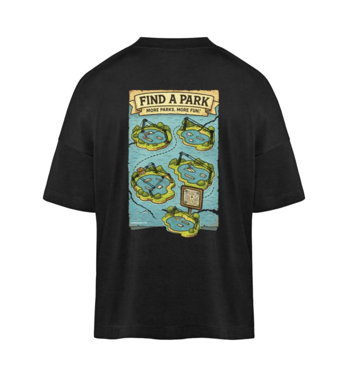 T-Shirt Oversize More Parks, More Fun - Organic Oversized Shirt ST/ST-16