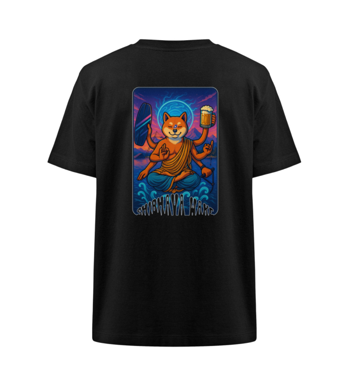 T-Shirt Heavy Shibhava Wake Shred In Peace Sunrise - Freestyler Heavy Oversized T-Shirt ST/ST-16
