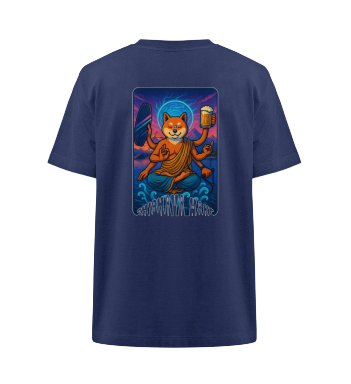 T-Shirt Heavy Shibhava Wake Shred In Peace Sunrise - Freestyler Heavy Oversized T-Shirt ST/ST-6057