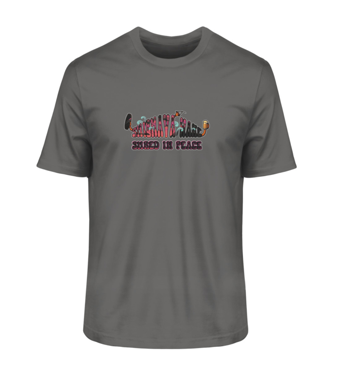 T-Shirt Urban Shibhava Wake Shred In Peace Sunset - Men Premium Organic Shirt-6903