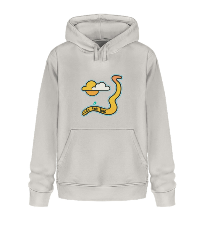 Felpa Pouch Ride The Line - Unisex Organic Hoodie 2.0 ST/ST-6865