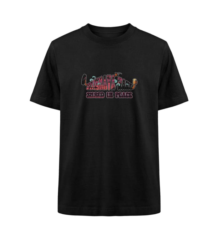 T-Shirt Heavy Shibhava Wake Shred In Peace Sunset - Freestyler Heavy Oversized T-Shirt ST/ST-16