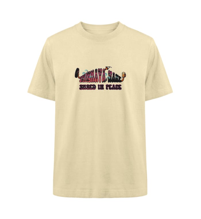 T-Shirt Heavy Shibhava Wake Shred In Peace Sunset - Freestyler Heavy Oversized T-Shirt ST/ST-7052