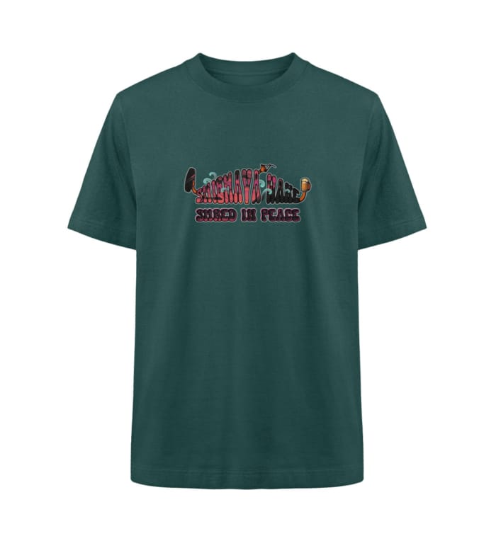 T-Shirt Heavy Shibhava Wake Shred In Peace Sunset - Freestyler Heavy Oversized T-Shirt ST/ST-7032